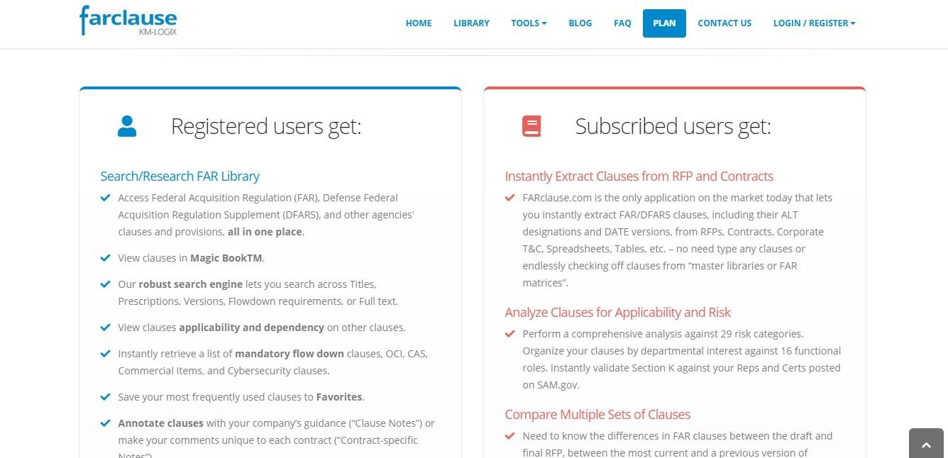 FarClause Federal Acquisition Regulation (FAR) Clause
